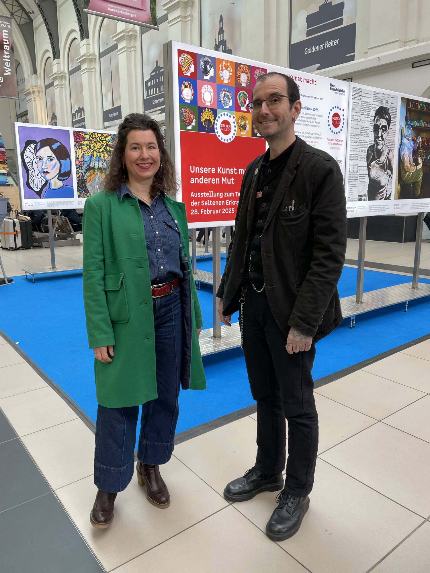 Mark Benecke bei Eröffnung Selten allein